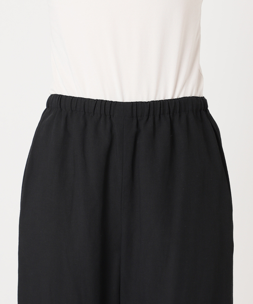 plage（プラージュ） ワイドパンツ パンツ Linen mix easy パンツ