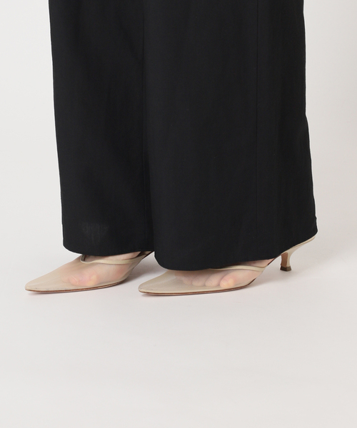 plage（プラージュ） ワイドパンツ パンツ Linen mix easy パンツ