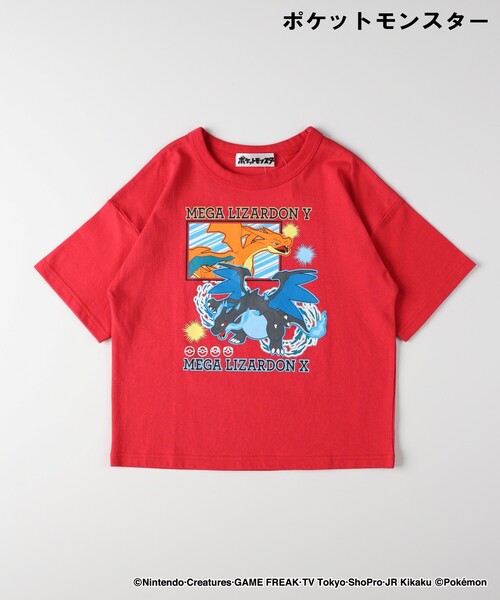 Right-on（ライトオン） tシャツ 「ポケットモンスター」プリントT