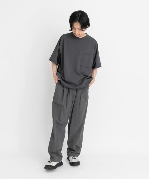 「EKAL」 イージーパンツ MEDIUM ブラウン メンズ_画像4