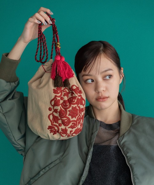 「AMERICAN RAG CIE」 「LEIN」ショルダーバッグ FREE ブラック レディース_画像5