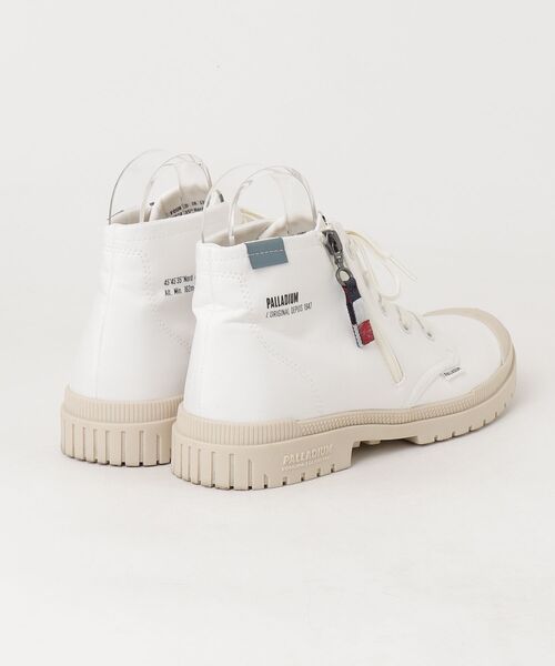 「PALLADIUM」 ハイカットスニーカー 26.5cm ホワイト メンズ_画像2