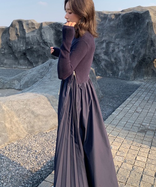 BIRTHDAY BASH（バースデーバッシュ） ワンピース SIDE ZIP PLEATS