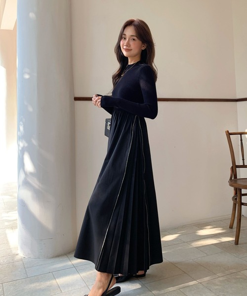 BIRTHDAY BASH（バースデーバッシュ） ワンピース SIDE ZIP PLEATS