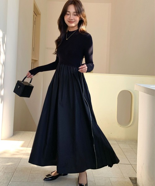 BIRTHDAY BASH（バースデーバッシュ） ワンピース SIDE ZIP PLEATS