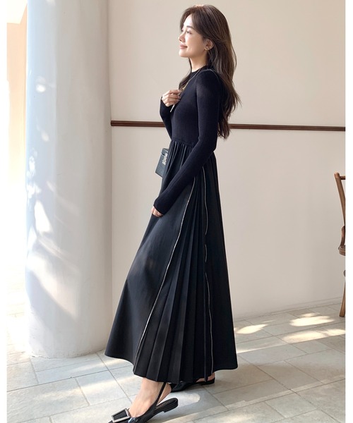 BIRTHDAY BASH（バースデーバッシュ） ワンピース SIDE ZIP PLEATS