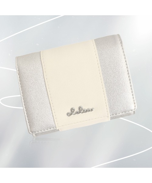 Clelia（クレリア） 財布 トリコロールカラー二つ折り財布 レディース
