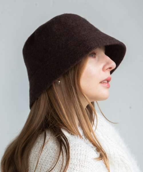 14+（イチヨンプラス） 帽子 ハット バスクシンプルバケットハット