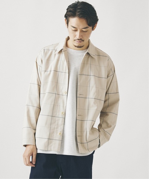 格安日本製 ジャケット ブルゾン ウォッシャブル T/R チェック シャツジャケット ZOZOTOWN PayPayモール店 - 通販 - PayPayモール 激安大特価