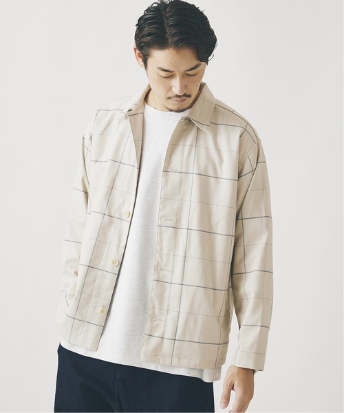格安日本製 ジャケット ブルゾン ウォッシャブル T/R チェック シャツジャケット ZOZOTOWN PayPayモール店 - 通販 - PayPayモール 激安大特価