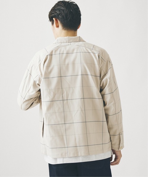 格安日本製 ジャケット ブルゾン ウォッシャブル T/R チェック シャツジャケット ZOZOTOWN PayPayモール店 - 通販 - PayPayモール 激安大特価