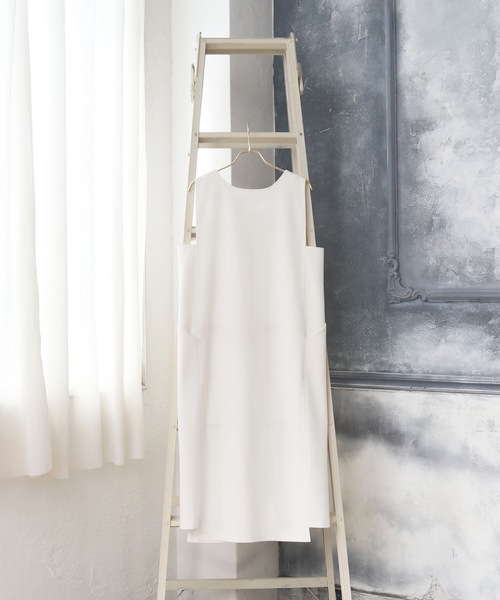 ワンピース 「Lina la mer. /リナラメール」Zip 3way dress / ノースリーブ　ワンピース　ドレス　3ｗay