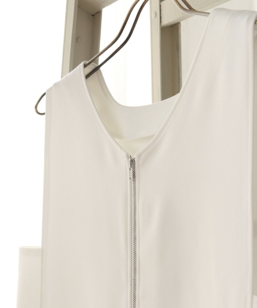 ワンピース 「Lina la mer. /リナラメール」Zip 3way dress / ノースリーブ　ワンピース　ドレス　3ｗay