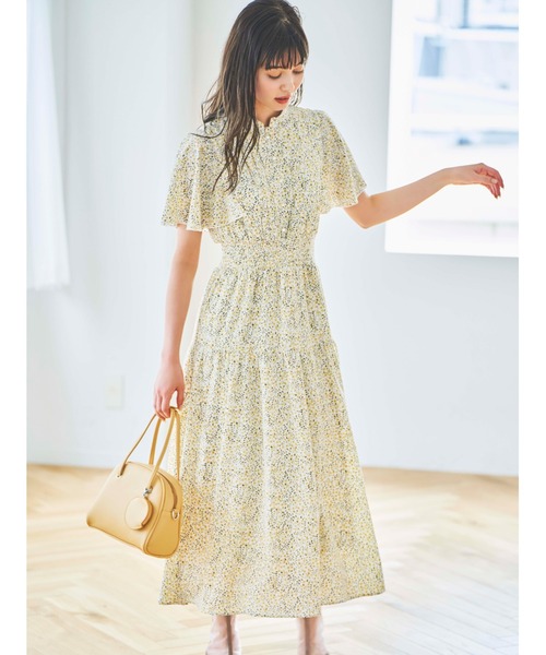 ワンピース バックリボンプリントワンピース Zozotown Yahoo 店 通販 Yahoo ショッピング