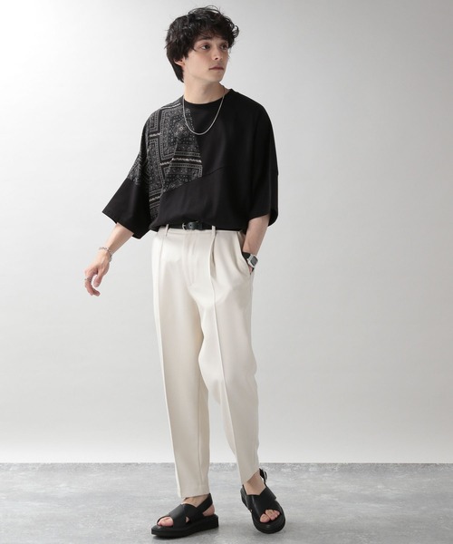 美品 PT01 33 ルーマニア製 定価¥45,000程 ワイドテーパード 2025/1/6 パンツ特集