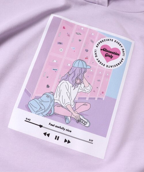 ワンピース エモプリントフードワンピ|ZOZOTOWN |05