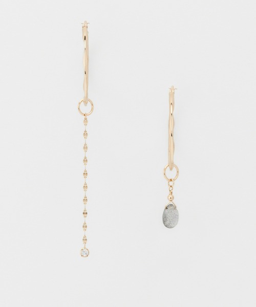 ピアス K10ピアス レディースの画像