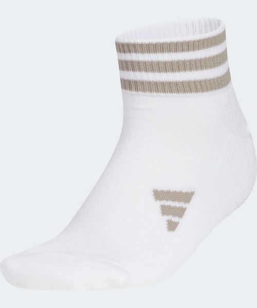 adidas（アディダス） 靴下 アンクル丈 スリーストライプス クッション