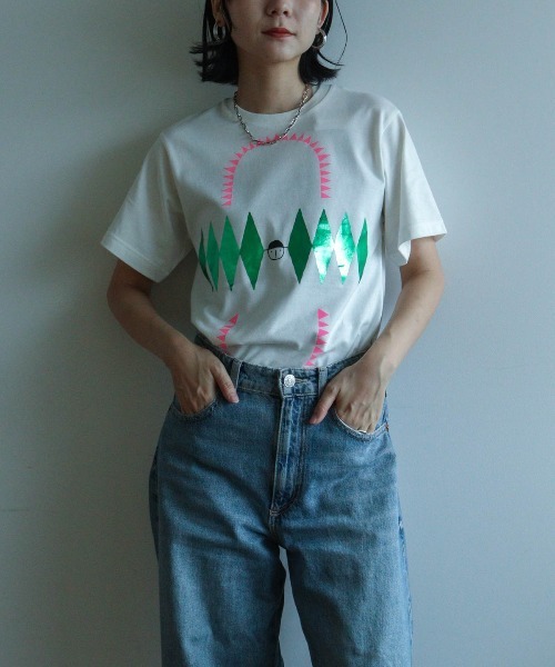 tシャツ Ｔシャツ ピッコーネ ヴィンテージプリント レディース