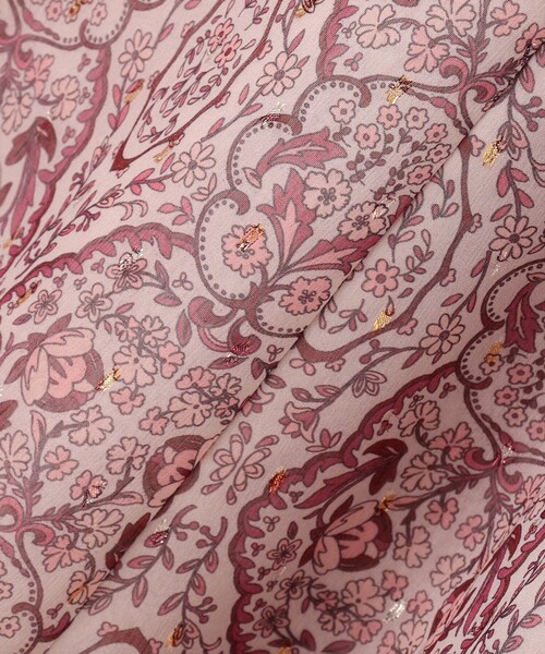 TOCCA ワンピース 「消臭＆洗える」PINK JAIPUR ドレス