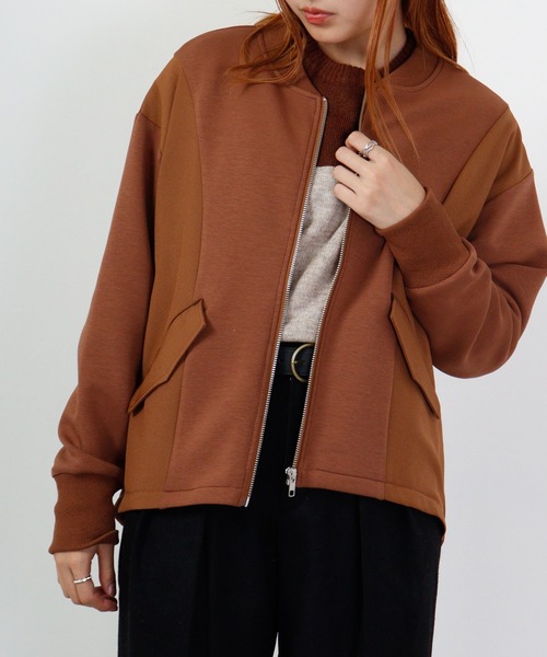 ma1 ma-1 A.N.L 素材切替ダンボールMA-1 レディース : ZOZOTOWN Yahoo