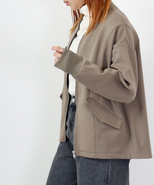 ma1 ma-1 A.N.L 素材切替ダンボールMA-1 レディース : ZOZOTOWN Yahoo