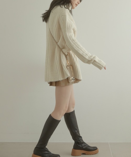 ACYM ニット セーター Oversize loose neck レディース