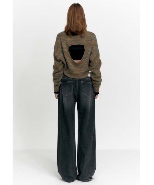 ニット セーター STUDIOTABLE/スタジオテーブル BOLERO CROPPED KNIT ２way ニット ボレロ ショート丈 セーター レ STUDIOTABLE/スタジオテーブル BOLERO CROPPED KNIT 2way