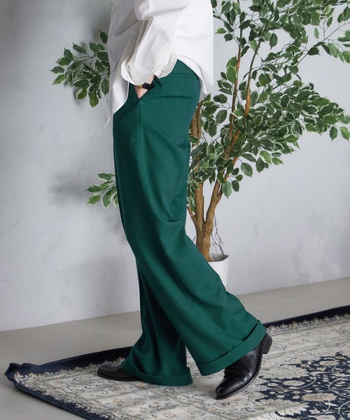 SHIPS.me ワイドパンツ パンツ 「ZOZO限定」SHIPS.me: ワイド