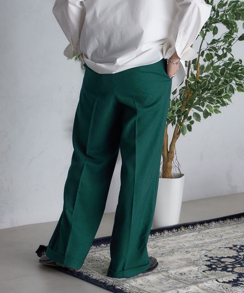 SHIPS.me パンツ 「ZOZO限定」SHIPS.me: ワイドストレートパンツ