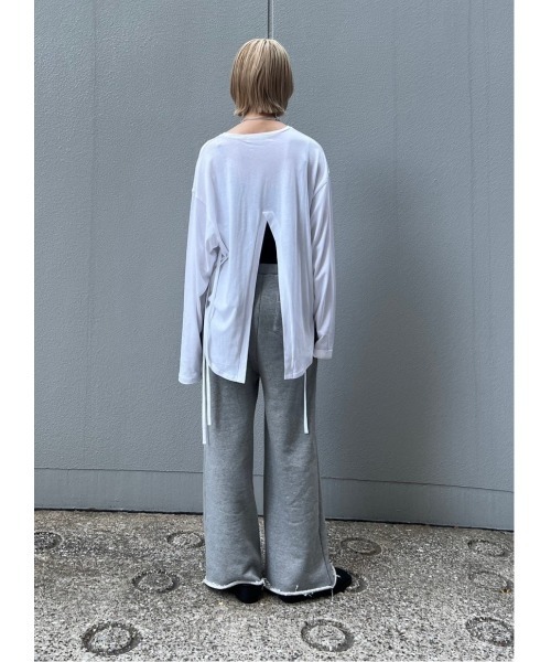 Many way Looseカットソー BLACK BY MOUSSY | manyway loose tops (Tシャツ・カットソー