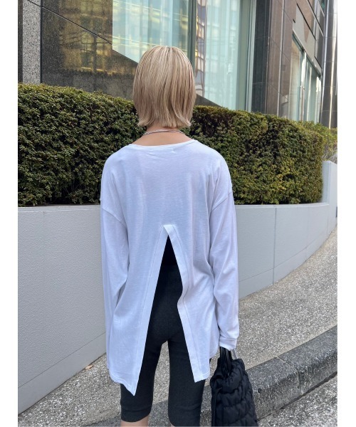 BLACK BY MOUSSY tシャツ manyway loose tops(メニーウェイ