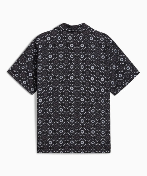 PUMA ポロシャツ CLASSICS NEW PREP AOP WOVEN S/S POLO SHIRT