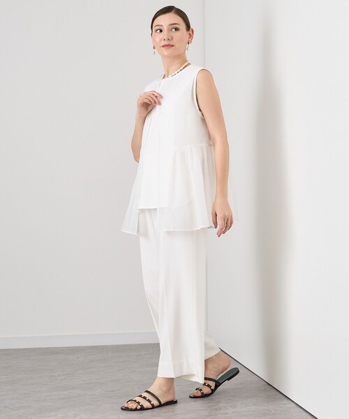 アナイオーガンぺプラムギャザージレ