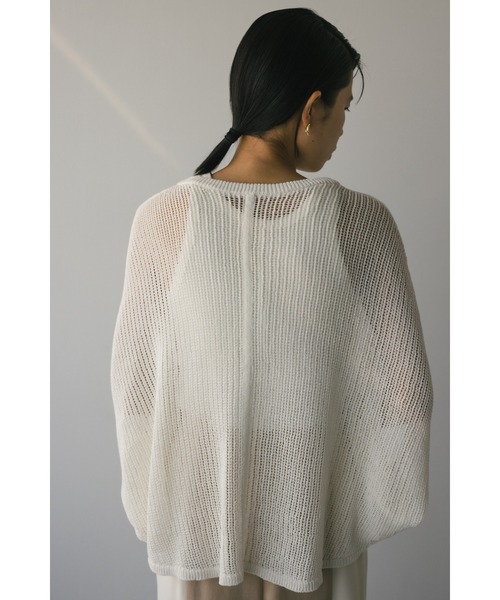 STYLEMIXER ニット セーター メッシュドルマンニット レディース