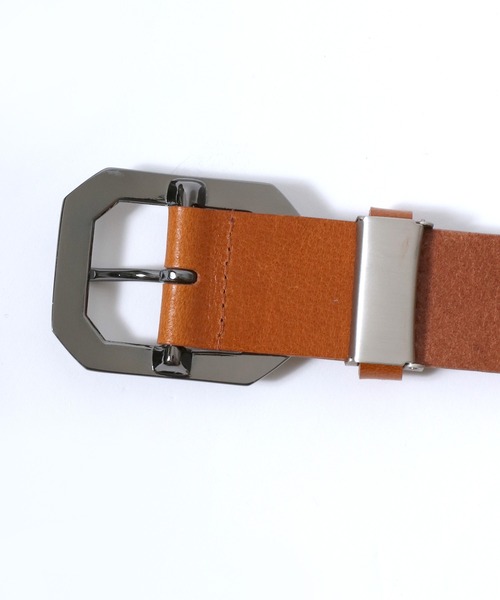 LINE ORB BUCKLE ベルト(ブラック)（レディース）（1220951404