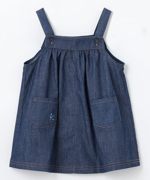 ジャンパースカート 「80-100cm」デニム キッズ 子供服 女の子