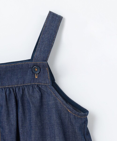ジャンパースカート 「80-100cm」デニム キッズ 子供服 女の子