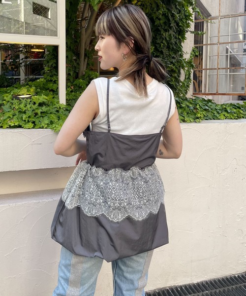 THE GOODLAND MARKET ワンピース cwtch RE-MULTI LACE DRESS