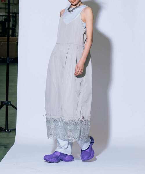 THE GOODLAND MARKET ワンピース cwtch RE-MULTI LACE DRESS