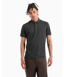 A/X アルマーニ エクスチェンジ スネーク コットン ポロシャツ ARMANI EXCHANGE ポロシャツ 「A|X アルマーニ エクスチェンジ