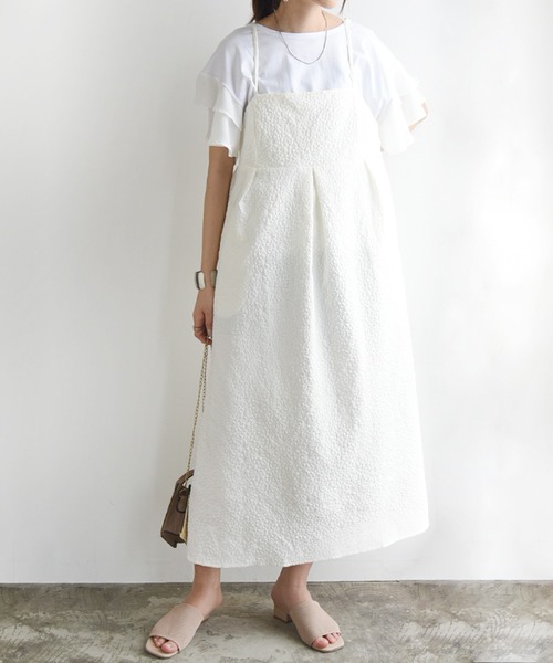 coel ふくれジャガードキャミワンピース COEL ふくれジャガードキャミワンピース | KOKO