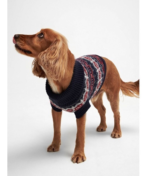 Barbour（バブアー） 犬 服 フェアアイル ドッグ ニット : ZOZOTOWN