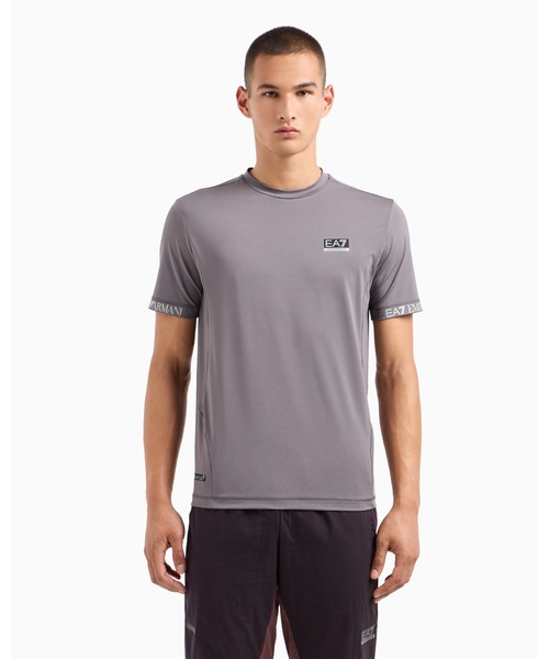 tシャツ 「エンポリオ アルマーニ EA7」Dynamic Athlete クルーネックTシャツ ASV VENTUS7テクニカルファブリック レディ EA7 tシャツ 「エンポリオ アルマーニ EA7」Dynamic Athlete