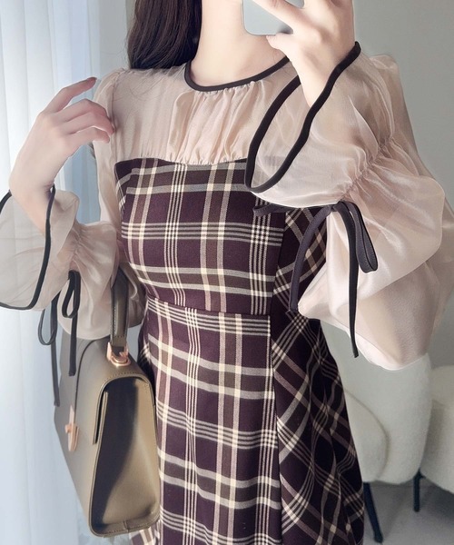 mily bilet ワンピース 「mily bilet」上品でフェミニン