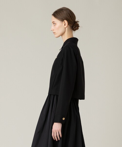 LOULOU WILLOUGHBY 2024 ブルゾン　美品 LOULOU WILLOUGHBY】チュールリボンブルゾン|allureville