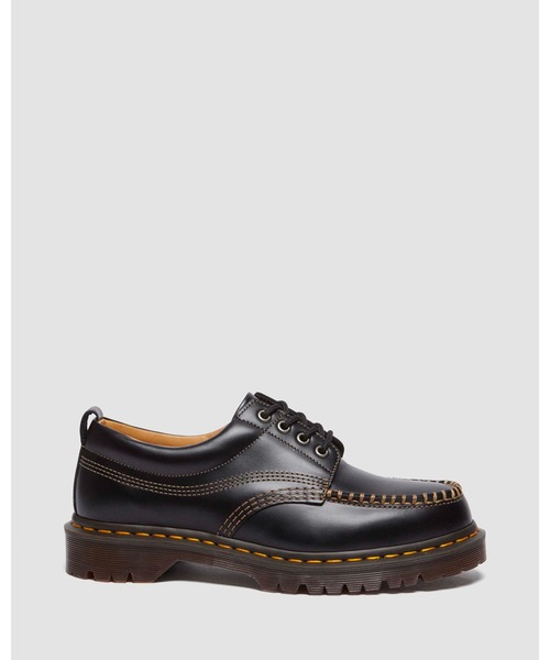 【美品】ドクターマーチン Lowell 黒 レザー シューズ UK8(27cm) Dr.Martens シューズ Dr. Martens/ドクターマーチン LOWELL