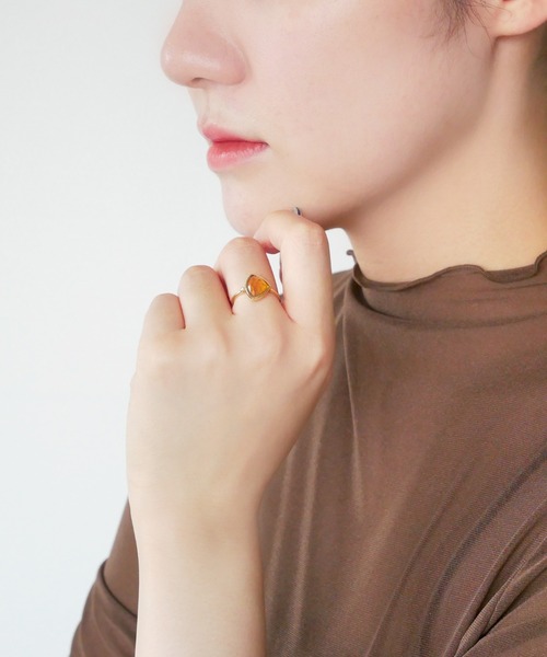 va vendome aoyama 指輪 リング K10YG シトリン リング レディース