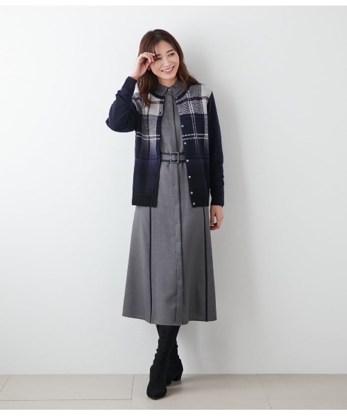 YOKAN シャツワンピース osharewalker ワンピース シャツワンピース ロングワンピース