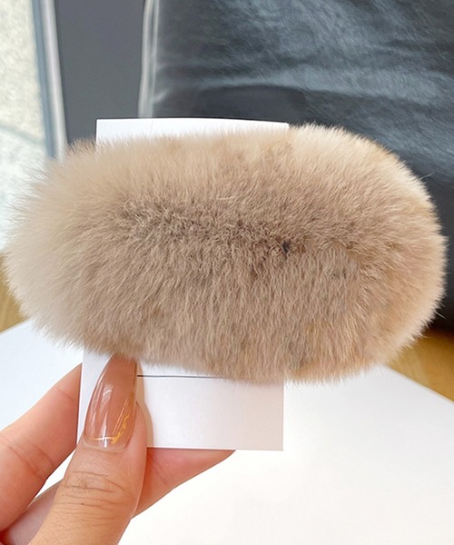 DiamondHearts（ダイヤモンドハーツ） ヘアピン ふわふわファー